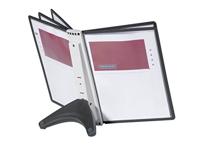 Durable Standaard voor bureaustandaard SHERPA SOHO 5 - 5540 Zwart DIN A4 Aantal meegeleverde displaypanels 5 - thumbnail