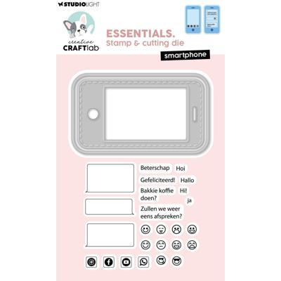 Creative Craftlab • essentials stamp & cutting die smartphone