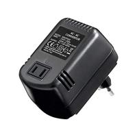 Goobay 54754 spanningstransformator AC/AC, max. 45 W, omvormer 230 V AC naar 110 V AC, omvormer voor het aansluiten van Amerikaanse apparaten op Europees stroomnet, zwart - thumbnail
