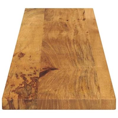 Tafelblad rechthoekig 140x40x3,8 cm massief mangohout