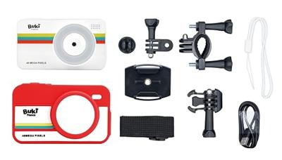 Fotoapparaat 2 in 1 rood