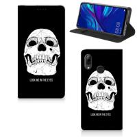 Mobiel BookCase Huawei P Smart (2019) Skull Eyes - thumbnail