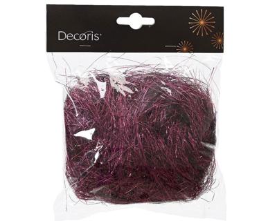 Lametta pvc l5b15h15 cm granaatappel kerst Decoris - Decoris