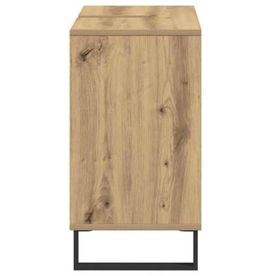 Badkamerkast met plank artisanaal eikenkleurig 80 x 33 x 60 cm