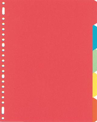 Tabbladen 23-gaats 5-delig assorti karton Kangaro Tabbladen 23-gaats 5-delig assorti karton Kangaro