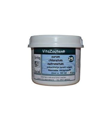 Vitazouten Aurum chlor. natronatum VitaZout nr. 25 360 Tabletten