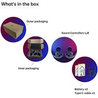Pimax Sword Motion Controllers for Pimax Artisan, 5K, 8K Series, HTC Vive Pro, Pro 2, Cosmos Elite, Valve Index and Varjo VR Headset - thumbnail