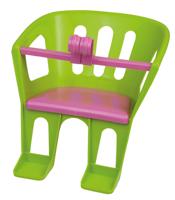 LENA poppenzitje doll seat plastic r/y sorted - thumbnail