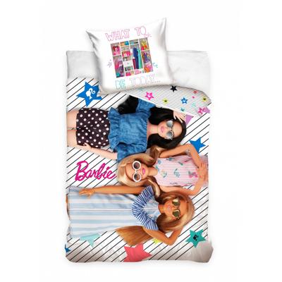 Carbotex dekbedovertrek Barbie Friends