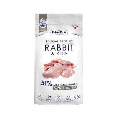 BALTICA Nutraceutic Hypoallergenic S Rabbit with rice - droog hondenvoer - 3kg