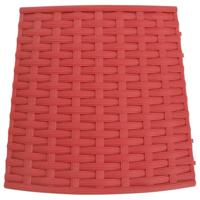 VidaXL Kerstboomrok ø56x23 cm kunststof rood - thumbnail