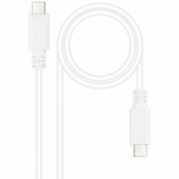 USB-kabel NANOCABLE 10.01.2301-W 1 m (1 Stuks) - thumbnail