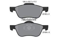 Remblokkenset, schijfrem 2316001 - thumbnail