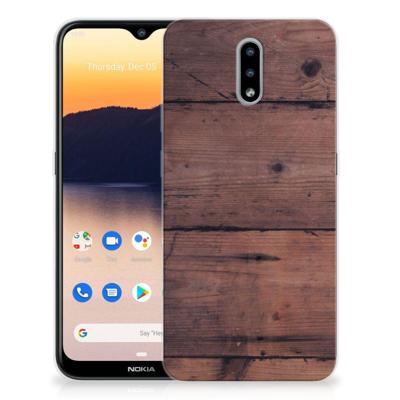 Nokia 2.3 Bumper Hoesje Old Wood