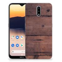 Nokia 2.3 Bumper Hoesje Old Wood - thumbnail