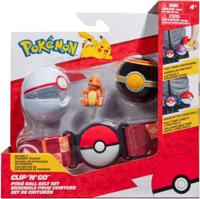Pokemon Clip 'N Go Poke Ball Belt (Charmander + Luxury Ball & Premier Ball) - thumbnail