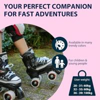 Hudora rolschaatsen verstelbaar, mt 36-39 - thumbnail