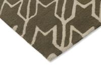 Ted Baker - Houndstooth Grey 162804 - 140x200 cm Vloerkleed - thumbnail