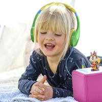 Hama Kids Guard On-Ear Kinderkoptelefoon Groen/Geel - thumbnail