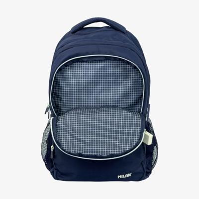 Schoolrugzak Milan serie 1918 Marineblauw 25 L