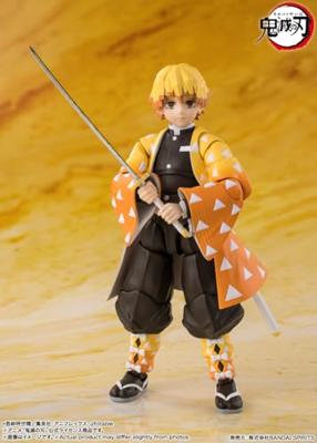 Demon Slayer: Kimetsu no Yaiba S.H.Figuarts Action Figure Zenitsu Agatsuma 14 cm Demon Slayer: Kimetsu no Yaiba S.H.Figuarts Action Figure Zenitsu Agatsuma 14 cm