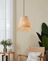 Eglo Rieten hanglampAycliffe Ø 30cm - 43871 - thumbnail