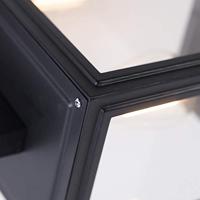 QAZQA Landelijke wandlamp zwart IP44 - Sutton Up - thumbnail