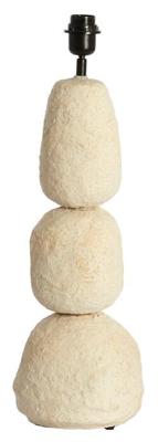 Light & Living Tafellamp 'Marree' Papier Maché, 52cm, kleur Crème (excl. kap) Light & Living Tafellamp 'Marree' Papier Maché, 52cm, kleur Crème (excl. kap)