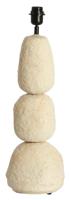 Light & Living Tafellamp 'Marree' Papier Maché, 52cm, kleur Crème (excl. kap) - thumbnail