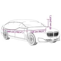 Autohoes half met haken M zilverkleurig - thumbnail