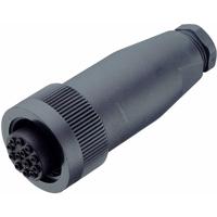 binder 99-0738-00-24 Ronde connector Koppeling, recht Totaal aantal polen: 24 + PE Serie (ronde connectoren): 694 1 stuk(s) - thumbnail