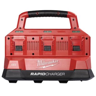 Milwaukee M18 PC6 PACKOUT™ Zesvaks Snellader 18V - 4932480162 Milwaukee M18 PC6 PACKOUT™ Zesvaks Snellader 18V - 4932480162