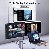 UGREEN Revodok Pro 312 USB-C dockingstation Geschikt voor merk (dockingstation): Universeel - thumbnail