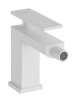 Hansgrohe Tecturis E ééngreeps bidetkraan met PopUp trekwaste, mat wit - thumbnail