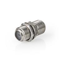 Nedis CSGP41939ME Coax-adapter F F-connector Female - F-connector Female Zilver - thumbnail