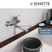 Schutte ATTICA ééngreepsmengkraan keuken | wandmontage | chroom
 22600 - thumbnail