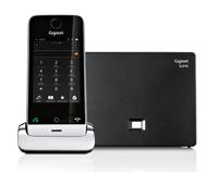 Gigaset SL910 telefoon - draadloze telefoon/handset - met kleurendisplay/design telefoon/draadloze telefoon - handsfree bellen - zwart - thumbnail