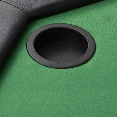Pokertafel voor 8 spelers achthoekig 2-voudig inklapbaar groen Pokertafel voor 8 spelers achthoekig 2-voudig inklapbaar groen