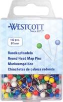 Westcott AC-E10500 Markeerspelden ø5mm Ass. Kleuren, Ø5mm X 16mm - thumbnail