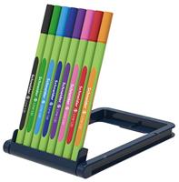 8 Fineliners Schneider Line-Up 0,4 mm assorti - thumbnail
