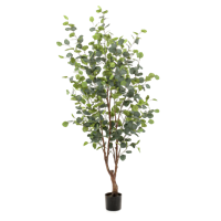 Emerald kunstboom in pot eucalyptus 140 cm - thumbnail