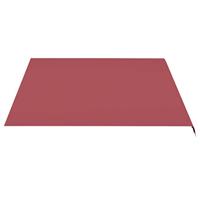 VidaXL Vervangingsdoek voor luifel 4,5x3,5 m bordeauxrood - thumbnail