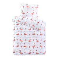 Kinderdekbedovertrek Flamingo - thumbnail