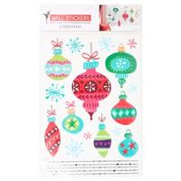 Muurstickers Kerst kerstbal 42 x 25 cm | 48 stuks - thumbnail