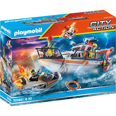 Playmobil 70140 Redding Op Zee: Brandbestrijdings Missie Met Playmobil 70140 Redding Op Zee: Brandbestrijdings Missie Met