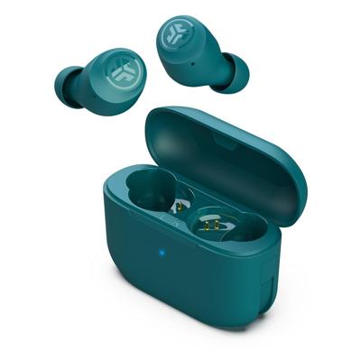 JLab Go Air Pop True Wireless Earphones, Bluetooth Earbuds, Oordopjes Draadloos with 32H Speeltijd, In Ear Headphones with Microfoon, USB-Oplaaddoos, Dubbele Verbinding, EQ3 Geluid, Taling