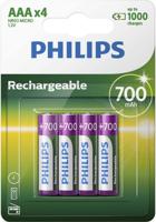 Philips HR03 Oplaadbare AAA batterij (potlood) NiMH 700 mAh 1.2 V 4 stuk(s) - thumbnail