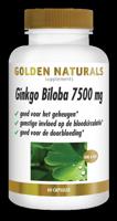 Golden Naturals Ginkgo biloba 7500mg 60 Capsules - thumbnail