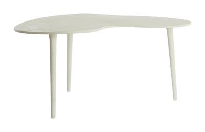 Light & Living Organische Bijzettafel 'Linos' 80 x 60cm, kleur Crème