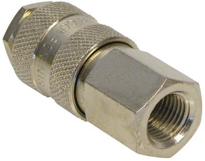 Carpoint universele snelkoppeling met inwendige schroefdraad 1/4" voor / insteeknippel Carpoint universele snelkoppeling met inwendige schroefdraad 1/4" voor / insteeknippel